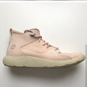 Timberland Baby Pink Sneakers